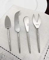 Vibhsa Hammered 4-Pc. Cheese Knives Set