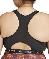 adidas Plus Techfit Racerback Sports Bra