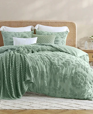 Peri Home Chenille Laurel 3-Pc. Comforter Set, King
