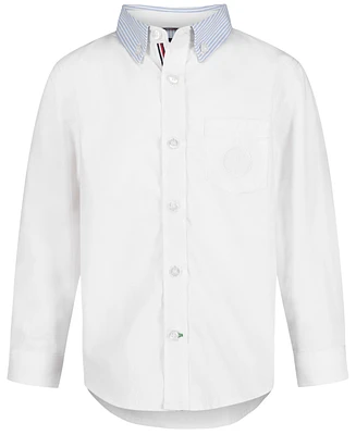 Tommy Hilfiger Big Boys Essential Long Sleeve Shirt