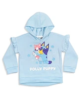 Bluey Toddler Girls Fleece Hoodie and Leggings Outfit Set