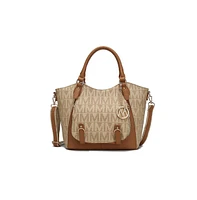 Mkf Collection Jacqueline Signature Satchel Bag by Mia K.