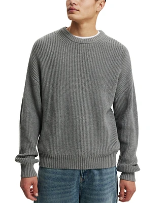 Cotton On Men's Box Fit Crew Knit Sweater