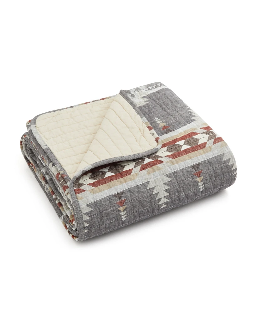 Levtex Corrales Reversible Quilted Throw, 50" x 60"