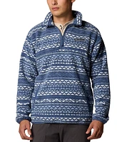 Columbia Men's Kenton Park Geometric 1/4-Zip Fleece Sweatshirt