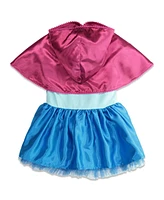 Frozen Big Girls Disney Princess Anna Fur Dress