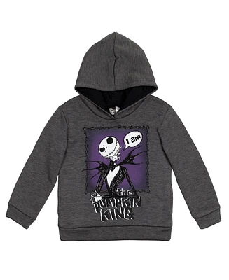 Disney Toddler Boys Nightmare Before Christmas Oogie Boogie Jack Skellington Fleece Pullover Hoodie to