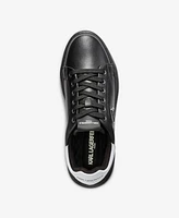 Karl Lagerfeld Paris Men's Embroidered Profile Logo Sneaker