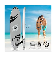 SereneLife Free Flow Stand-Up Paddle-Board (Sup), 10 ft.