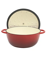 Gibson Home Addlestone Quart Enamel Cast Iron Dutch Oven