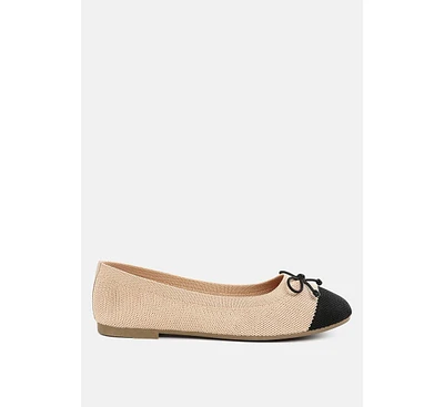 London Rag Rosario Two Tone Ballerinas