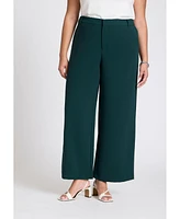 Eloquii Plus The 365 Semi Stretch Wide Leg Pant