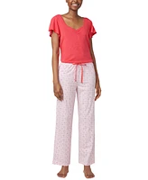 Hue Women's Heartini Drawstring Pajama Pants