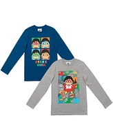 Ryan's World Boys Ryans World 2 Pack T-Shirts