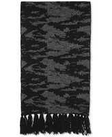 Karl Lagerfeld Men's Camouflage Fringe-Trim Scarf