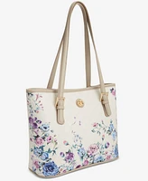 Giani Bernini Winter Floral Large Tote, Created for Macy's