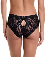 Hanky Panky Women's Signature Lace Key Hole Cheeky