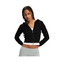 Cotton On Women's Double Zip Hoodie