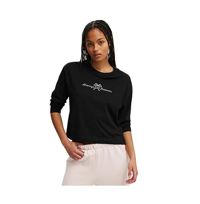 Women's Cotton On Classic Long Sleeve Graphic Tee