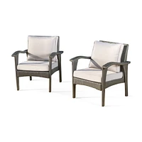 Honolulu Grey Club Chair (2)