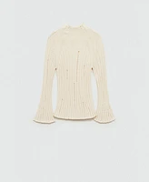 Mango Women's Ribbed Knitted Sweater