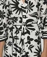 Mango Women's Bow Printed Shirt