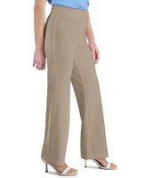 Ak Anne Klein Women's Pull-On Slash Pocket Pants