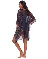 Miraclesuit Women's Tapiz Gold-Shimmer Caftan Cover Up