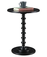 Convenience Concepts 17.75" Medium-Density Fiberboard Palm Beach Spindle Table