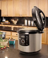 Megachef 12 Quart Digital Pressure Cooker with 15 Pre-Set Multi-Function Features