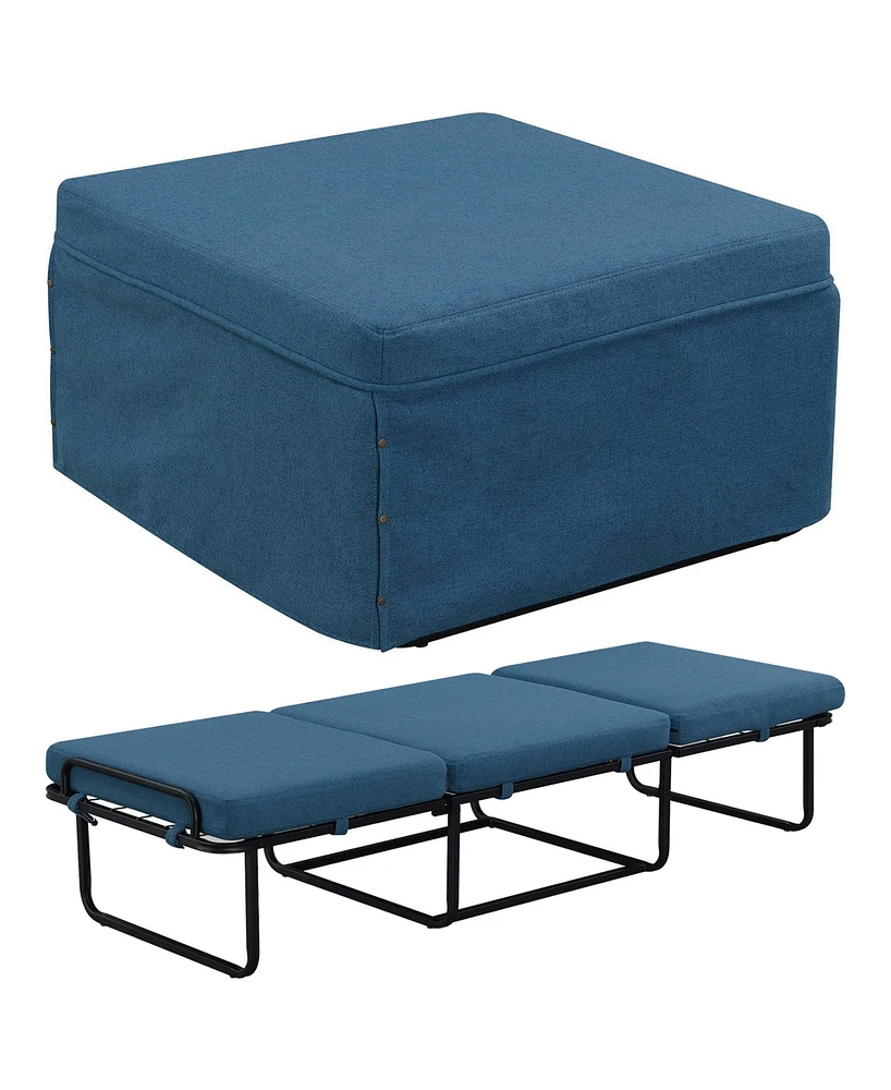 Designs4Comfort Folding Bed Ottoman Coffee Table