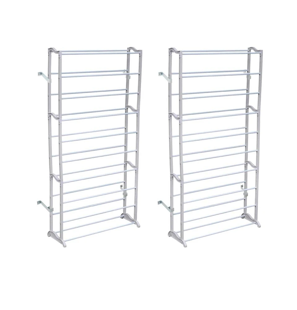 vidaXL 2 Shoe Rack