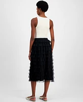 And Now This Women's Tulle Ruffle Midi Skirt, Exclusively at Macy's