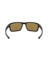 Oakley Men's Polarized Sunglasses, Sliver Stealth OO9408