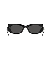 Prada Symbole Rectangular Women's Sunglasses, Pr 14YS