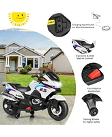 Sugift 12V Kids Ride On Motorcycle Electric Motor Bike