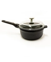 BergHOFF Gem 5Pc Nonstick Cast Aluminum Set, Grill Pan, Saute Pan & Stockpot