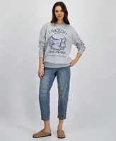 Self Esteem Juniors' Apres Ski Club Graphic Crewneck Sweatshirt