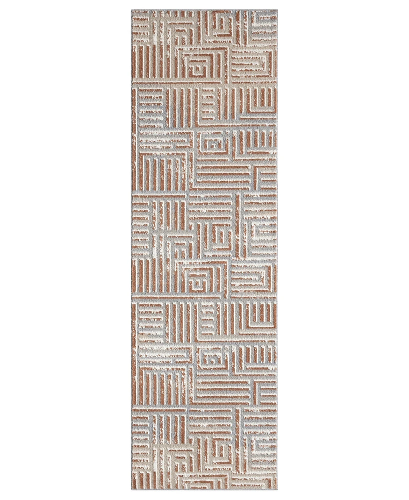 Lr Home Willa Vis-648 2'2"x7' Runner Area Rug