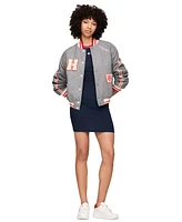 Tommy Jeans Women's Varsity Logo Bomber Jacket