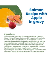 Almo Nature Hqs Complete Cat 12pk (2.47oz): Salmon Recipe W/ Apple In Gravy