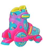 Roller Derby Fun Roll Girl's Jr Adjustable Skates (11