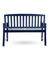 Simplie Fun Acacia Wood Bench: Durable, Cozy, Farmhouse Charm