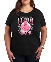 Hybrid Apparel Plus Wicked Glinda Graphic Crew Neck T-Shirt