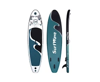 Simplie Fun Inflatable Stand Up Paddle Board 11'x34" x6" With Accessories