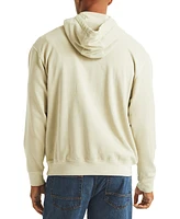 Nautica Men's Relaxed Fit Garment Dyed Terry Logo Hoodie