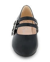 Jessica Simpson Little and Big Girls Amy Doubele Strap Ballet Flat