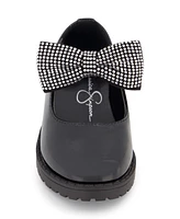 Jessica Simpson Toddler Girls Aubrey Bow Slip on Shoe