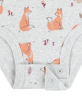 Huggies Baby Girls Crew Tee, Bodysuit and Pants, 3-Piece Set