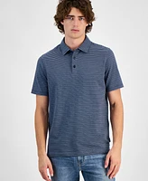 Michael Kors Men's Modern-Fit Stripe Polo